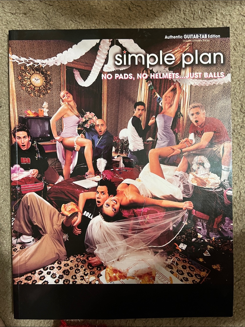 Simple Plan "No Pads, No Helmets...Just Balls" authentic guitar tab edition